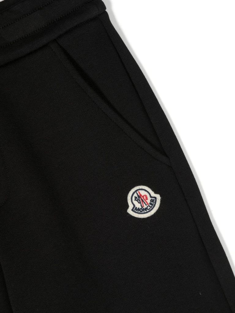 Logo-patch track pants