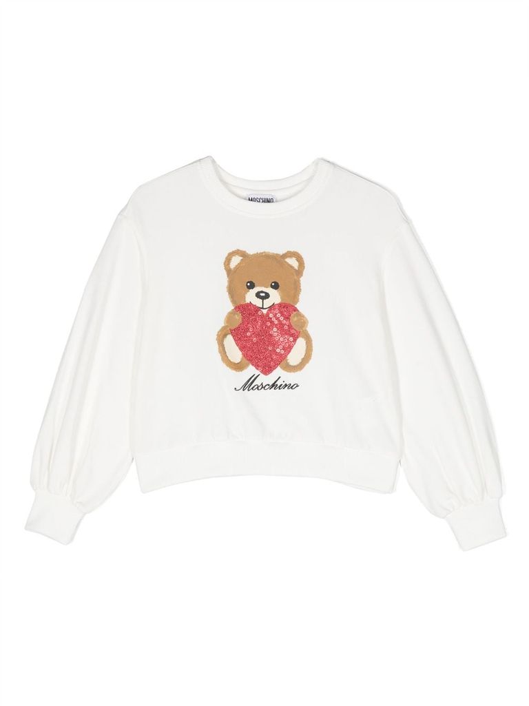 Moschino hotsell teddy sweater