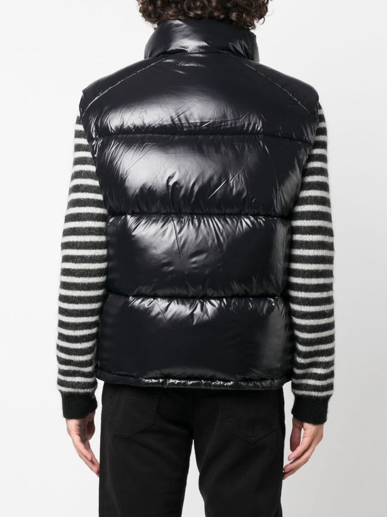 トップス hyeon duck gilet High-shine padded gilet
