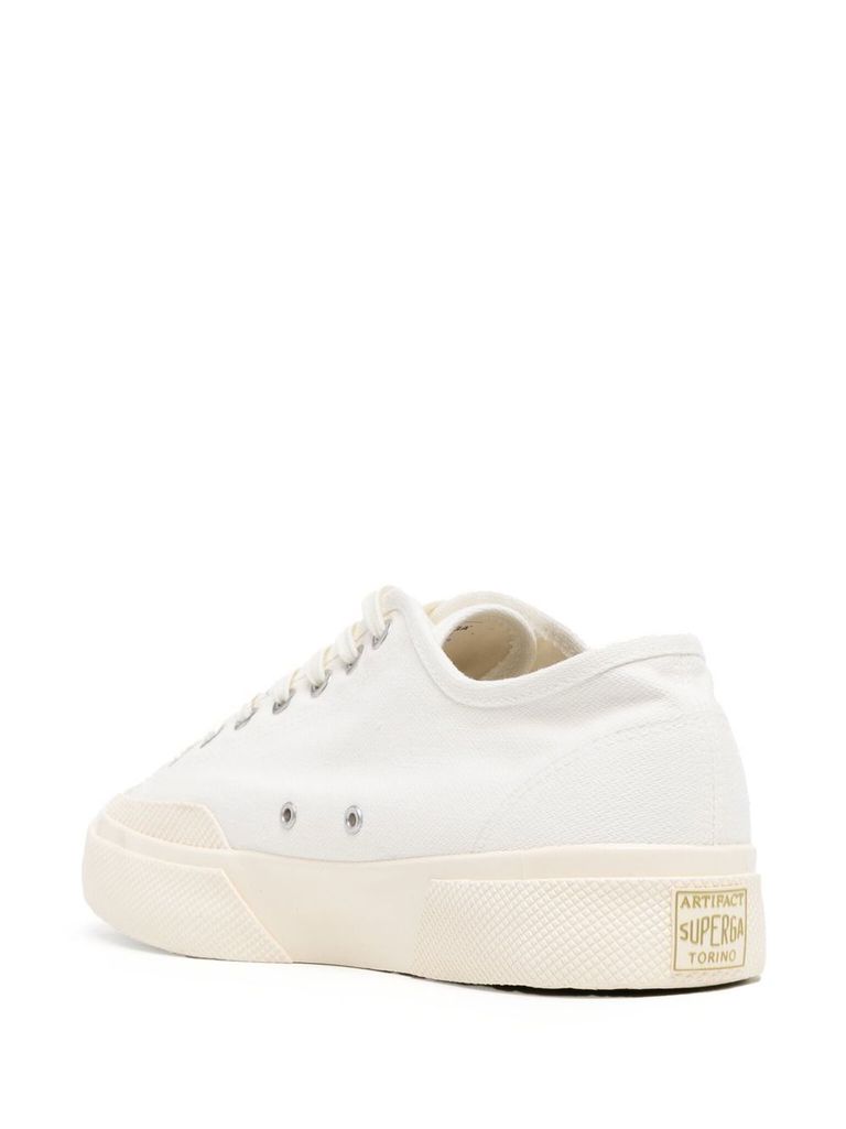 Superga sale basse bianche