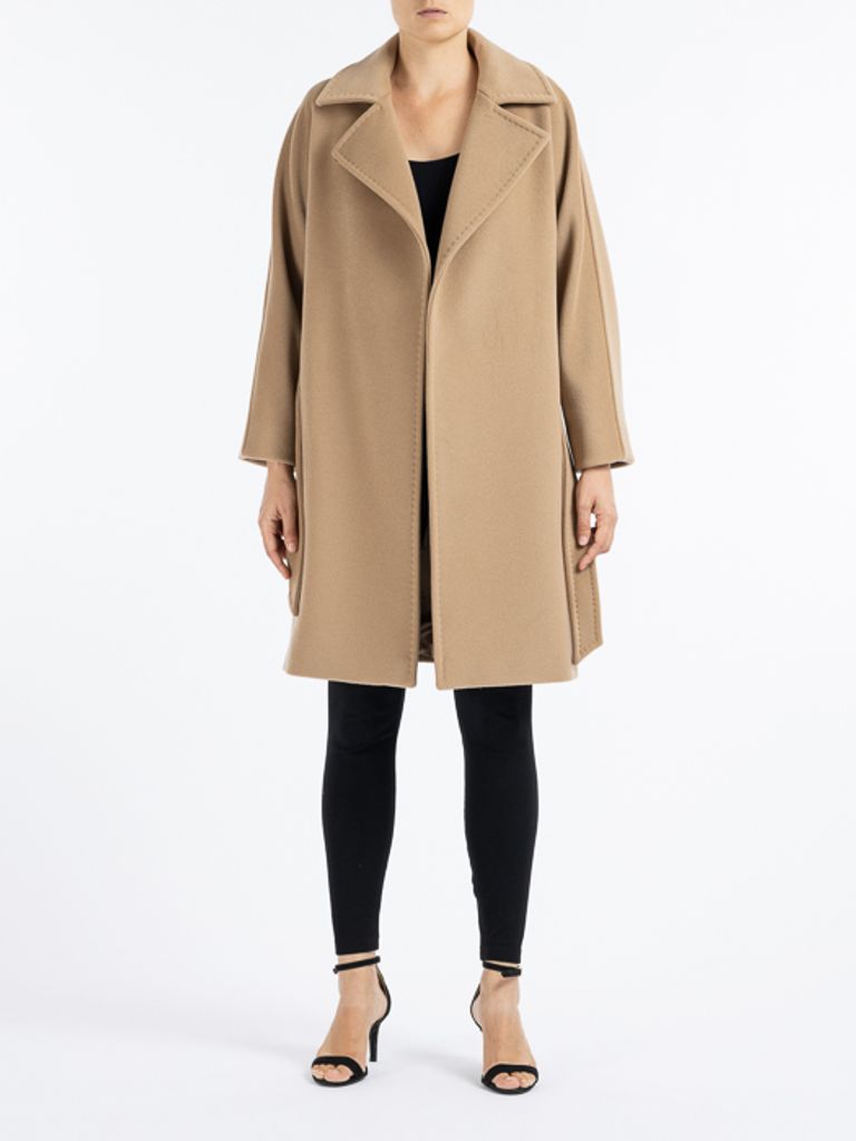 MAX MARA｜COATS (ESTELLA (10160333 001/ 10160333600 001) Max Mara Estella wool and cashmere coat Max Mara