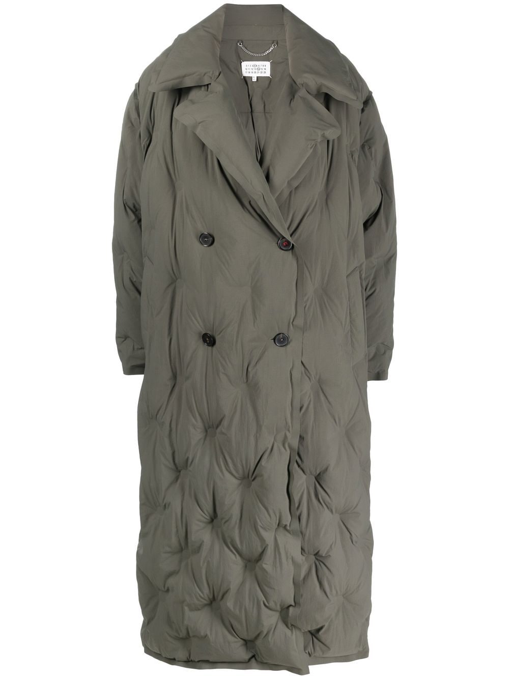 Padded midlength coat