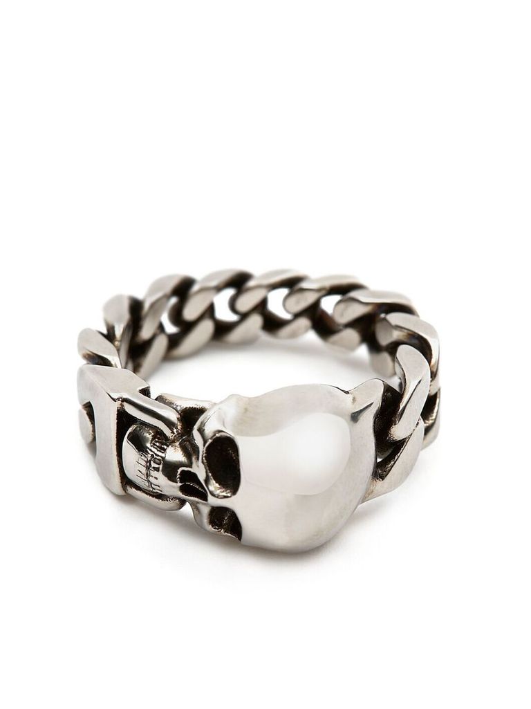 【関税&送料込】Alexander Mcqueen Graffiti Ring Alexander McQueen Graffiti Chain Ring - ShopStyle