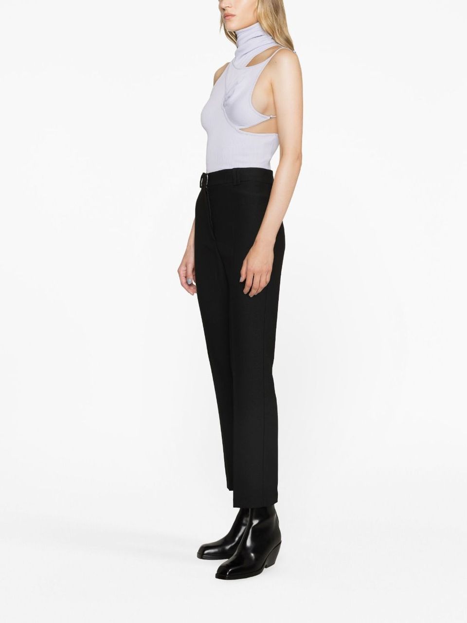 hebe studio straight tailored trousers item