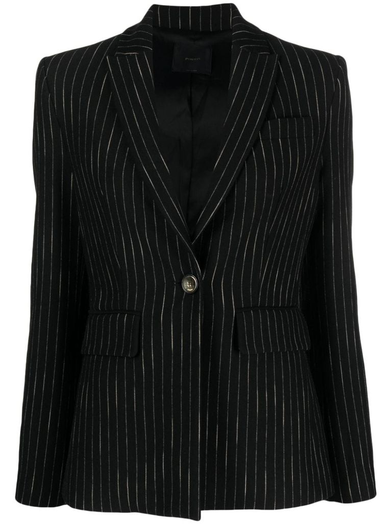 ☆要在庫確認☆ Pinko UMBRELLA SINGLE-BREASTED BLAZER WITH Single-breasted blazer