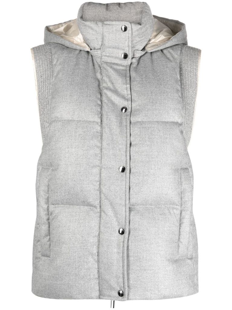 【COSYHARU】Kiko hooded vest KIKO KOSTADINOV INEX MESH SLEEVELESS TOP BLACK SS25