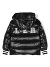 moncler - Logo-print padded jacket - 2