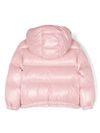 moncler - Logo-appliqué puffer jacket - 1