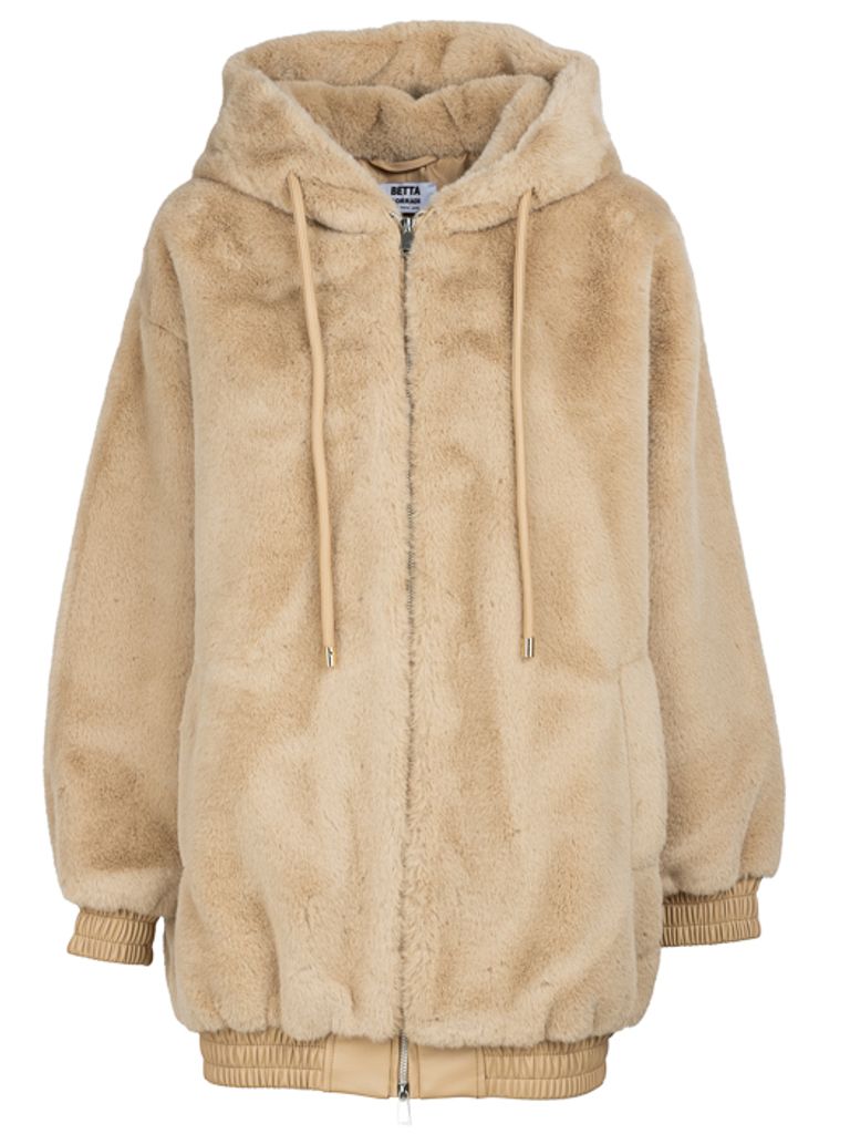 Topshop fur bomber on sale jacket