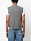 maison margiela - Contrasting-stitch vest - 3