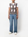 maison margiela - Contrasting-stitch vest - 4