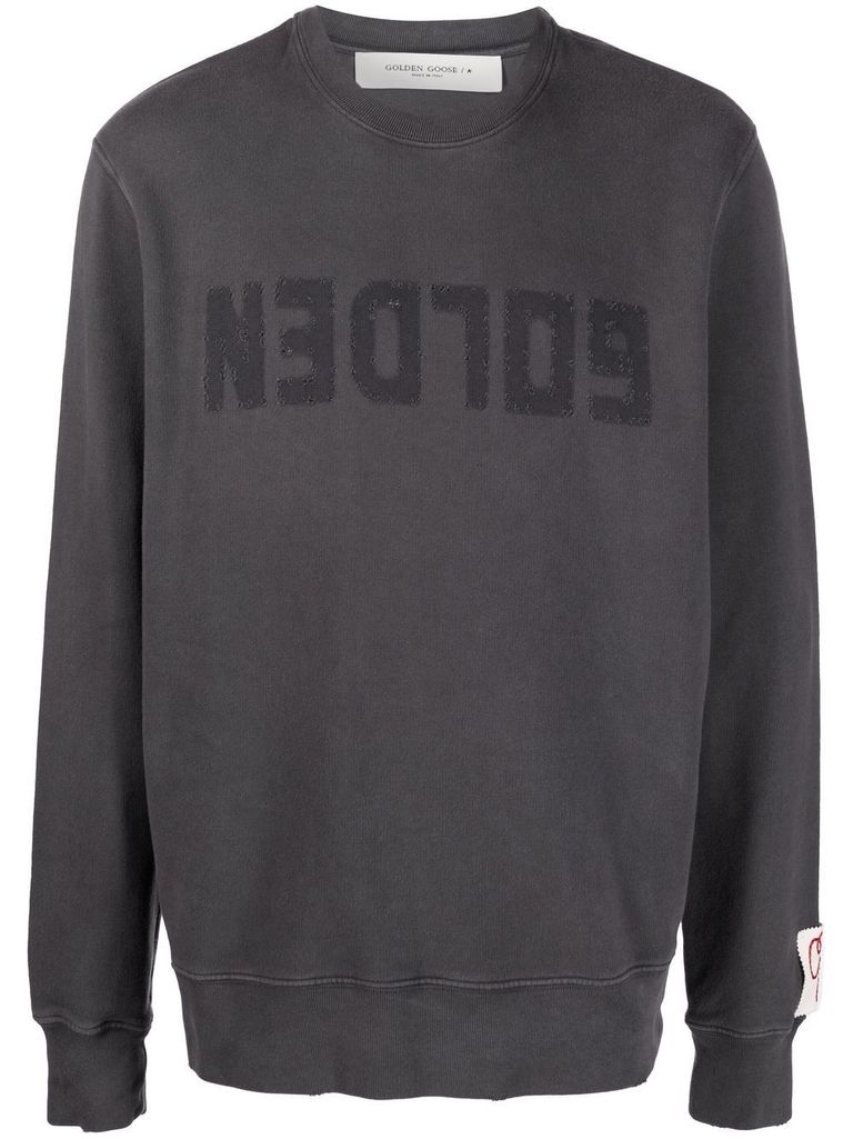 Logo print sweatshirt