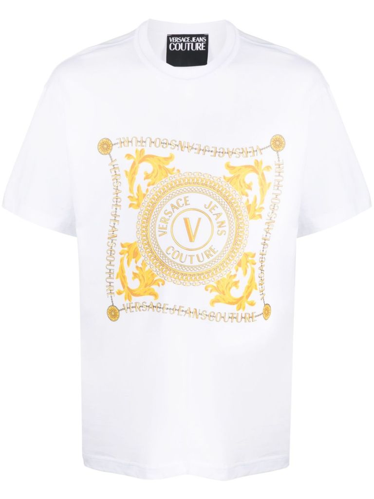 Versace jeans best sale white t shirt