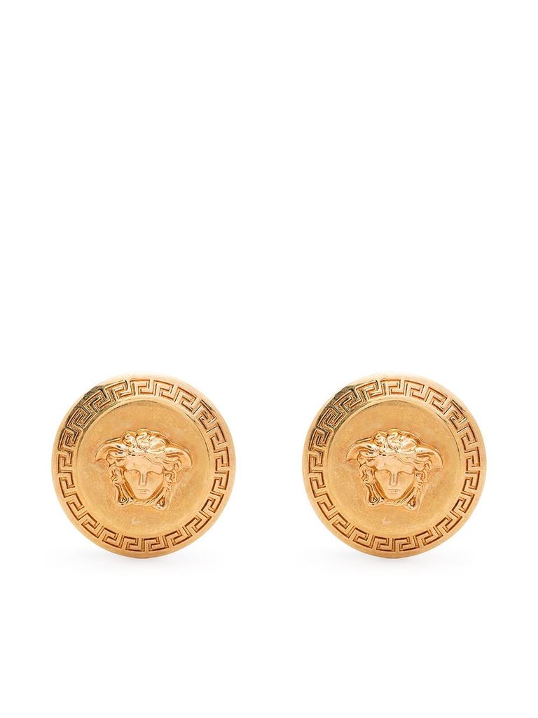 Versace coin sale earrings