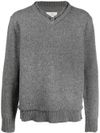 maison margiela - Elbow-patch jumper