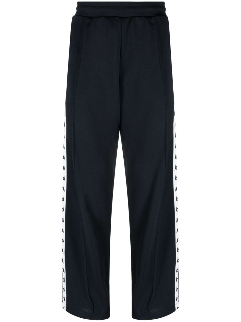 logo-tape track pants