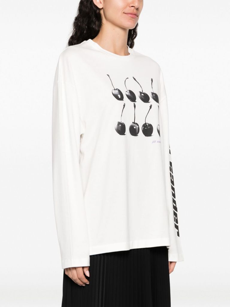 【関税＆送料込み】Jil Sander Black Long Sleeve T-Shirt Wit Jil Sander - Men's Long Sleeved T-Shirt 3 Pack in Black