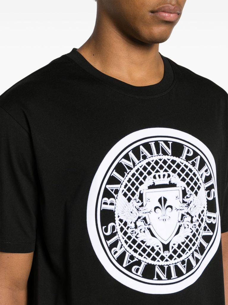 Balmain coin discount t shirt