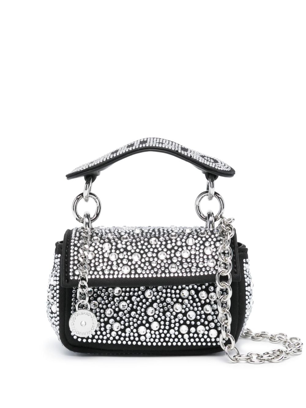 Bag with rhinestones