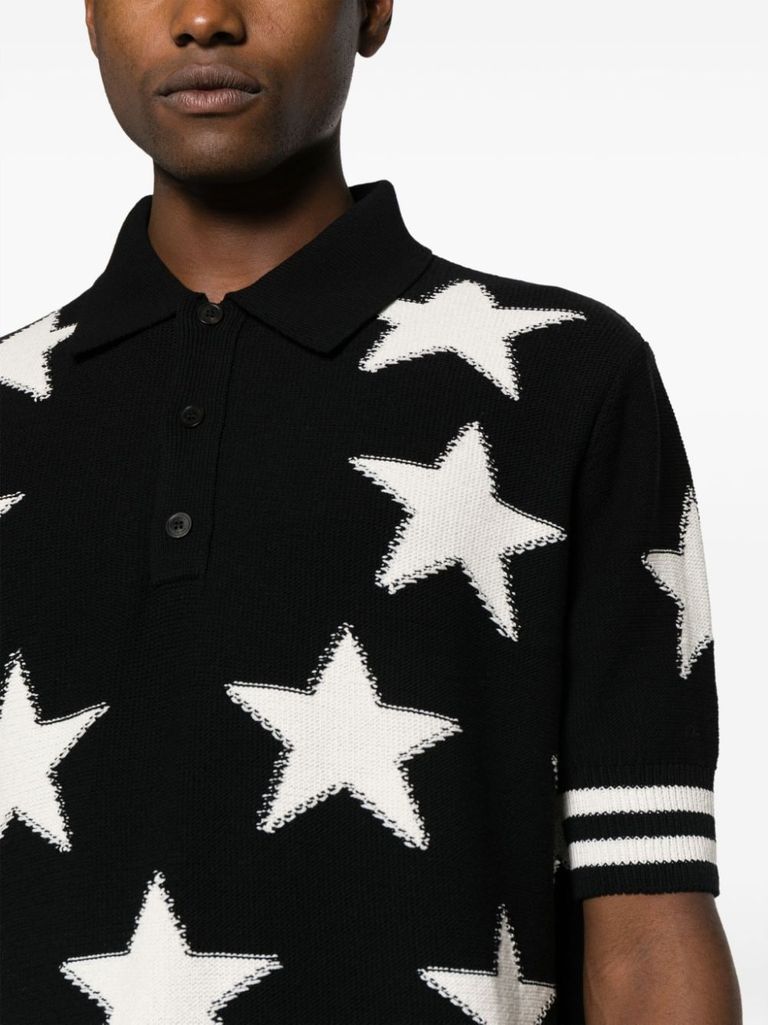 Givenchy white hotsell polo black stars