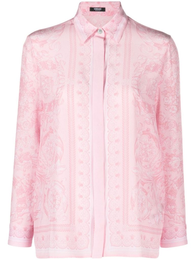 Camicia stile barocco on sale versace