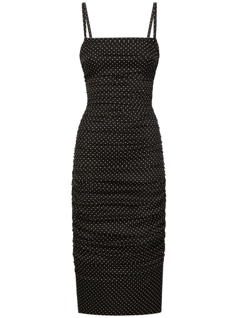 Dolce and gabbana shop polka dot dress