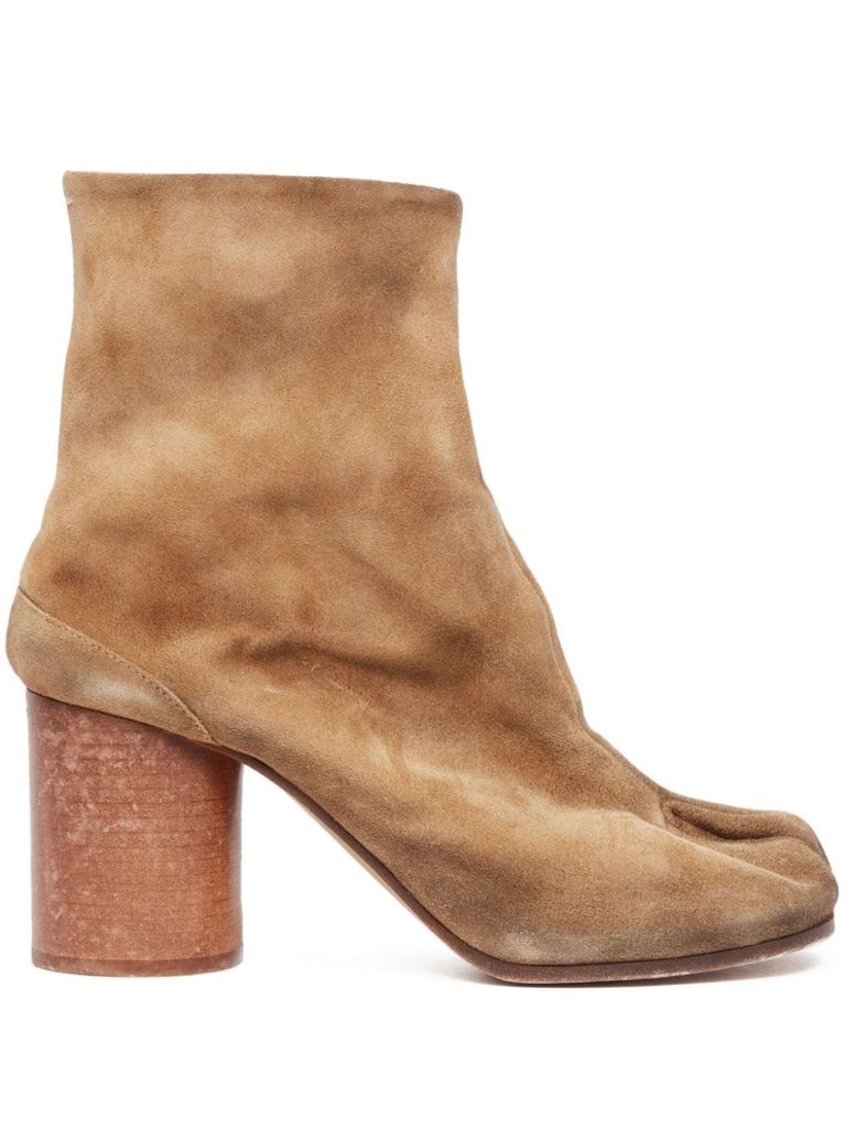 Maison martin margiela discount ankle boots tan