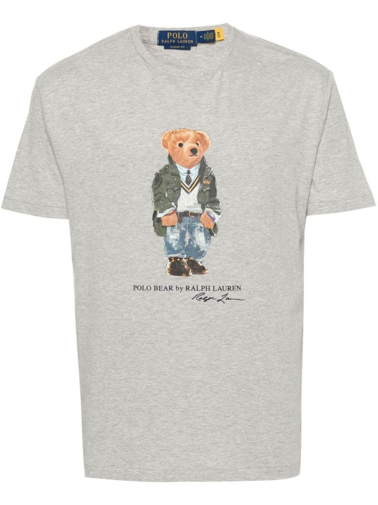 Ralph lauren mens teddy bear hot sale t shirt