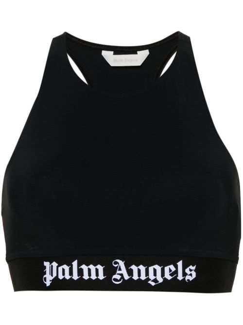 BRA TOP WITH LOGO - PALM ANGELS for WOMEN