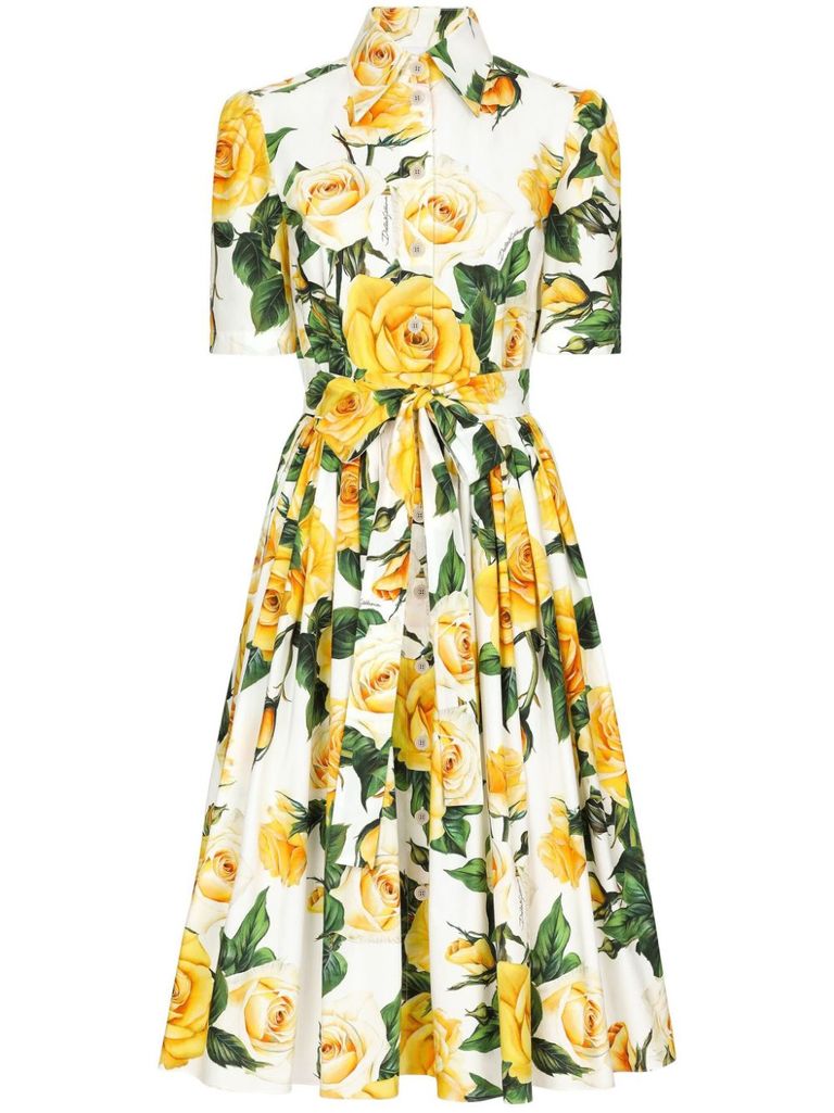 Dolce gabbana lemon print clearance dress