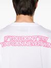 T-shirt Howell in cotone con slogan