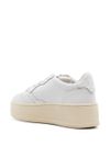 autry - Leather 'Medalist' platform sneakers - 4