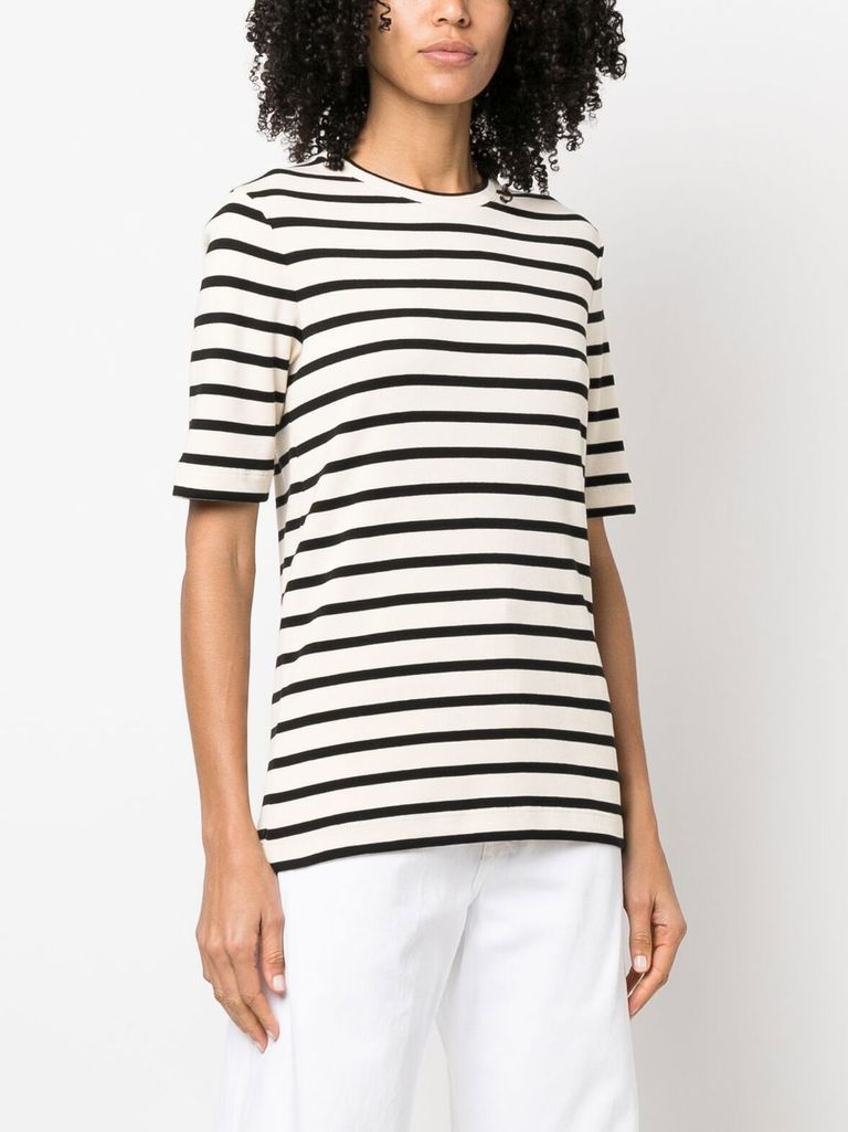 JILSANDER Tシャツ VIP価格 送料無料 Wool Striped T-Shirt JILSANDER Tシャツ VIP価格 送料無料 Wool Striped T-Shirt (Jil