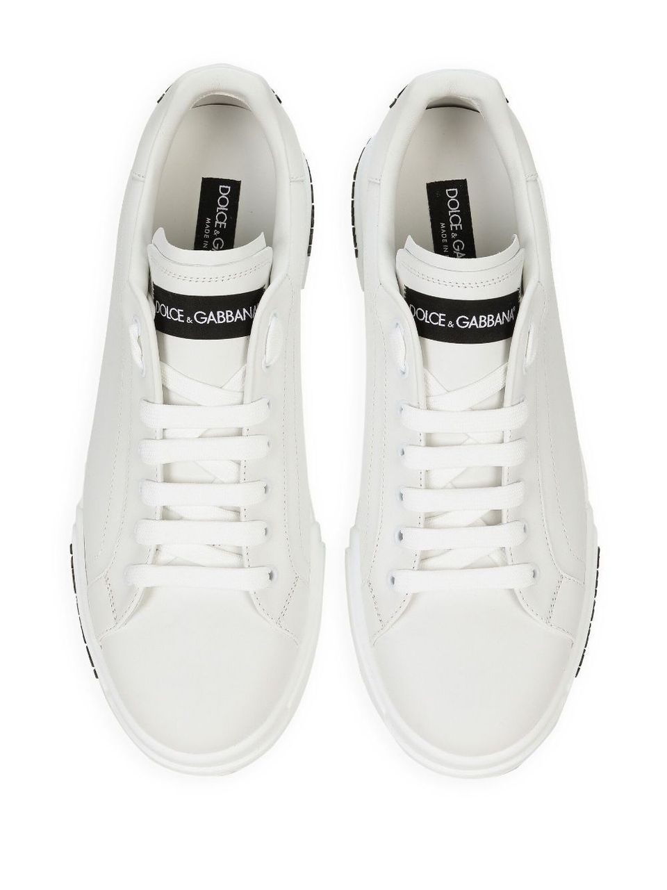 Sneakers with logo print