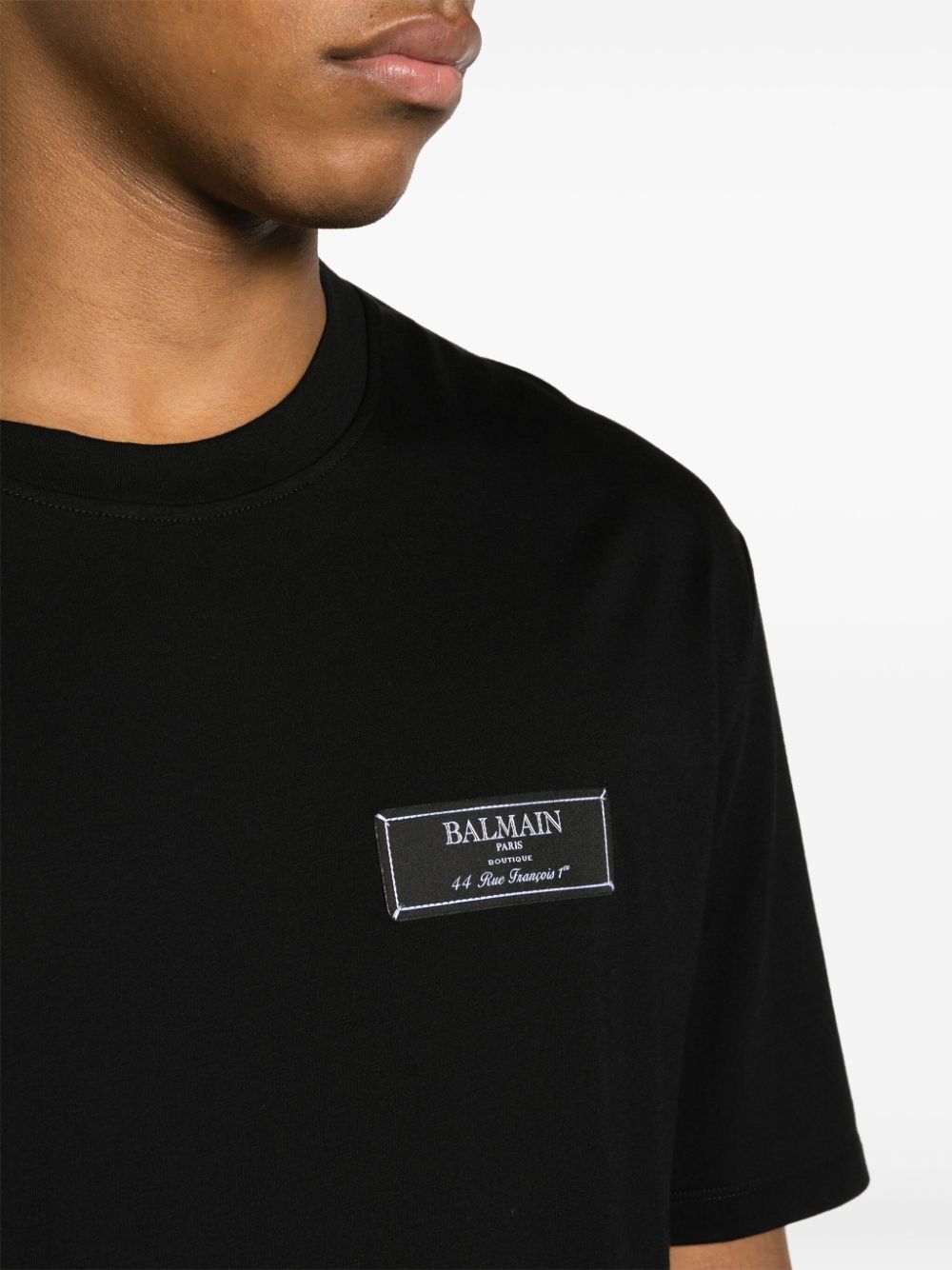T-shirt with label