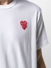 comme des garçons play - T-shirt with logo - 3