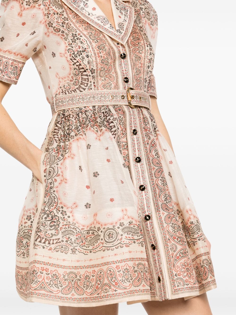 Dress with patterns