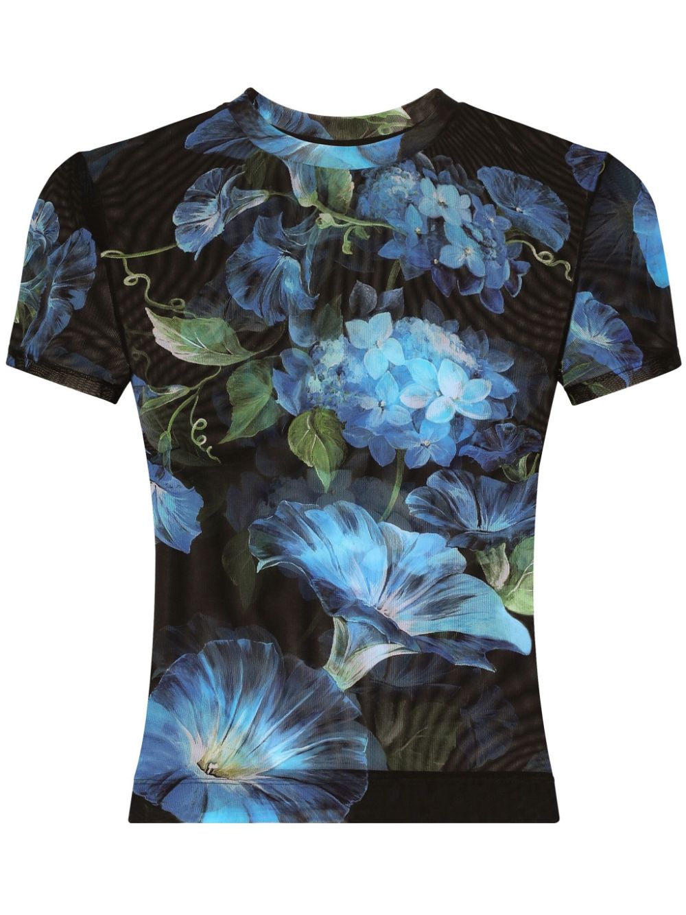T-shirt con fiori