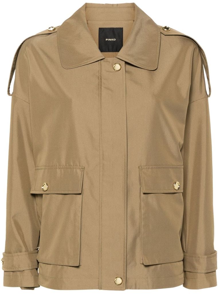 Short trench coat