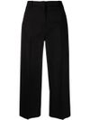 High waisted trousers