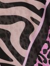 Animal print scarf