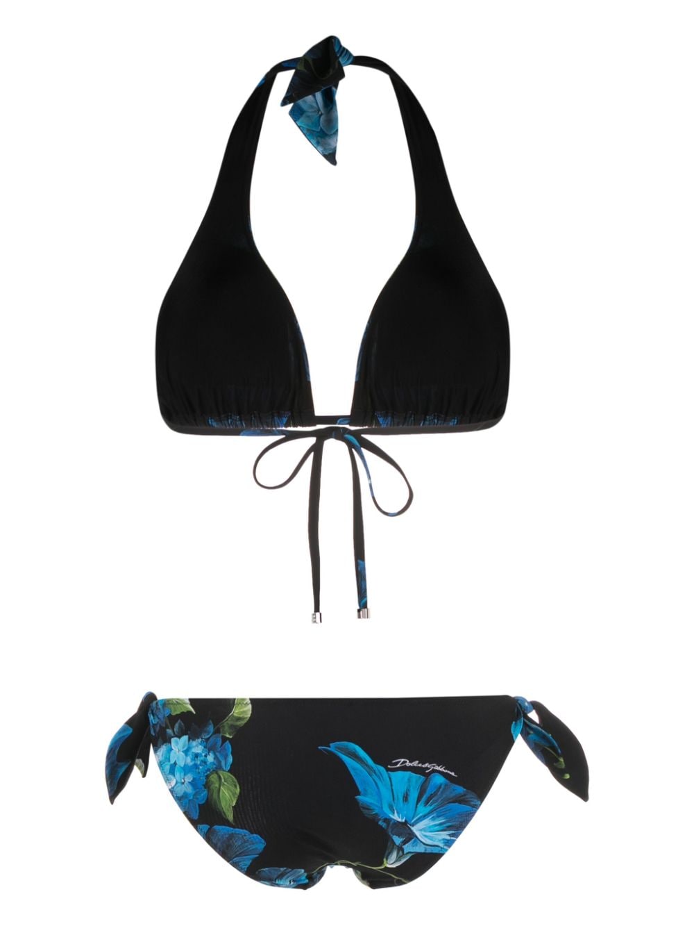 Floral print bikini set