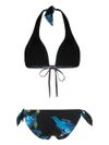 Set bikini stampa floreale