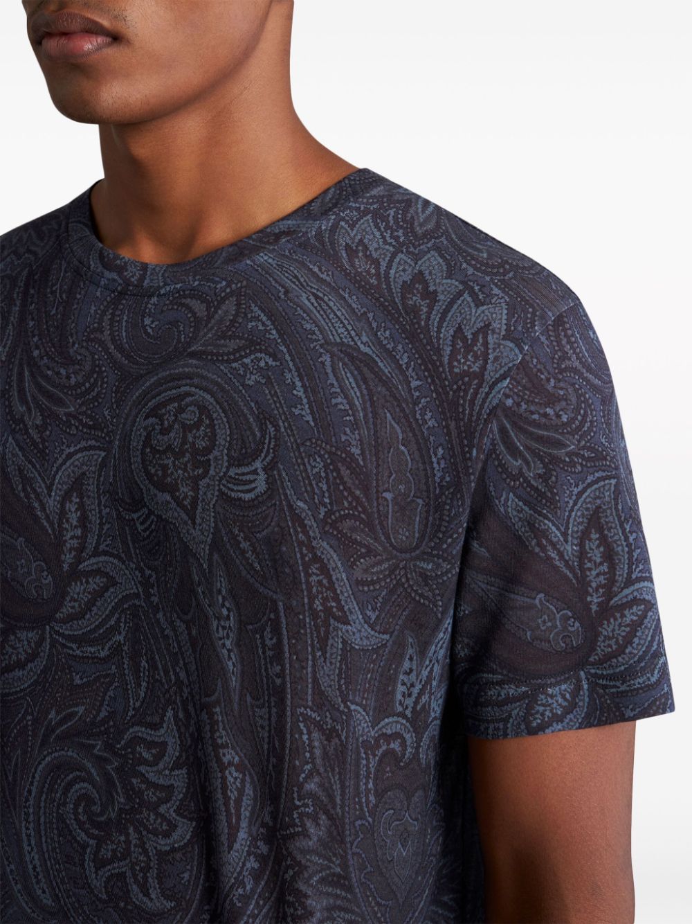 T-shirt with Paisley print