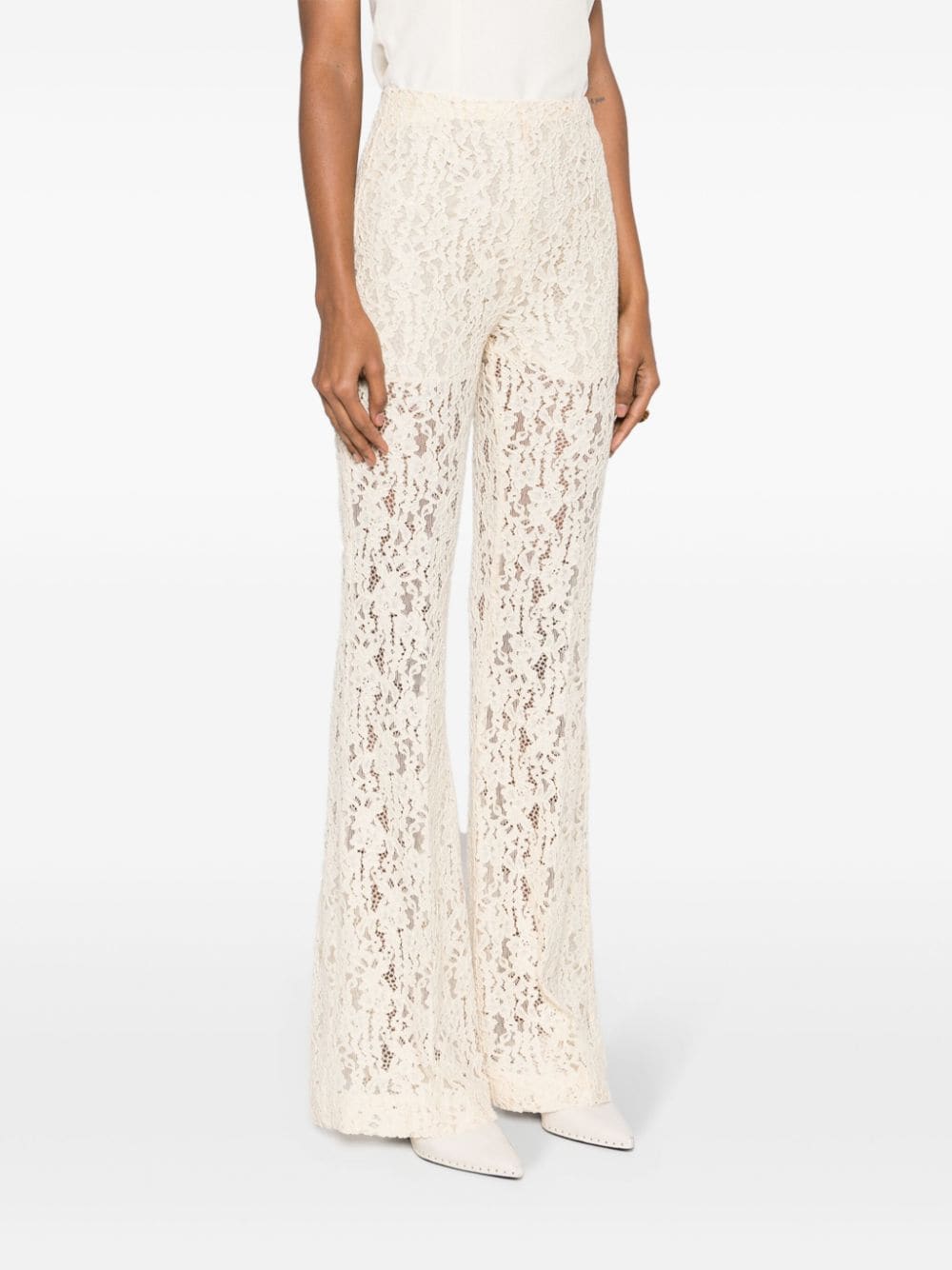Lace trousers