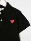 Polo shirt with heart