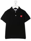 Polo shirt with heart