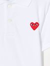 Polo shirt with heart