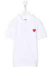 Polo shirt with heart