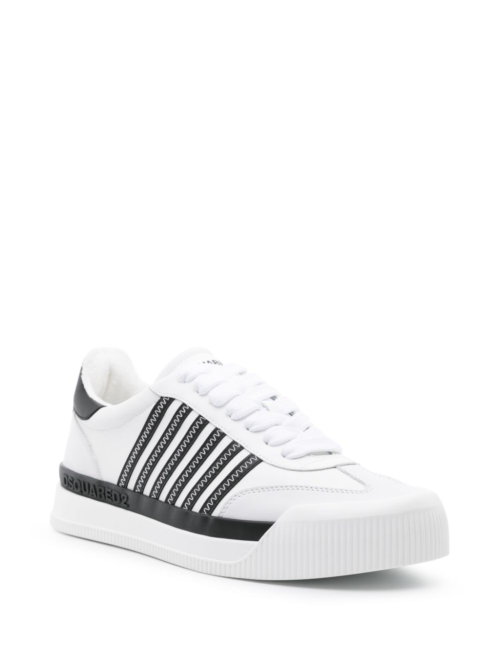 Striped sneakers